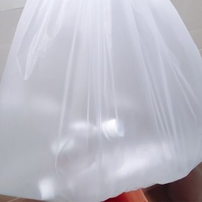 국내생산 HDPE 배접형 쓰레기 분리수거 재활용 비닐 봉지 마트 음식 야채 과일 봉투 투명 10L 200매