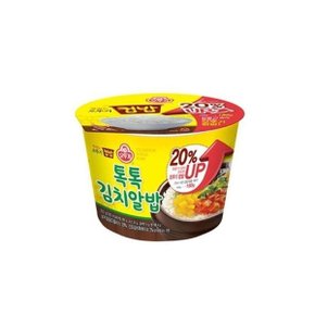 [OF6N7M53]오뚜기 톡톡김치알밥 1개 컵밥 즉석밥
