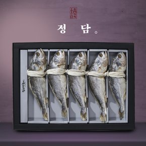 [정담X칠산갯굴비][침장명인]반건조 새싹보리굴비 5미(1.3kg/28~30cm)