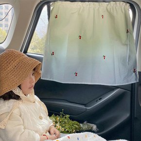 차량 햇빛가리채 어린이 아동 아기 창문 햇볕가리개 가림막 차량용커튼 4color