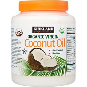 커클랜드 시그니처 오가닉 버진 비정제 코코넛 오일 2.38kg