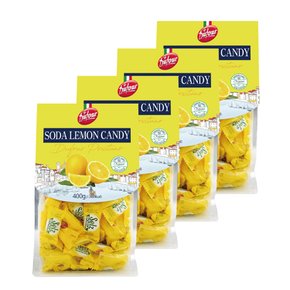 포지타노 소다 레몬 맛 캔디 400g 4봉지 이탈리아 임산부 입덧 사탕 선물