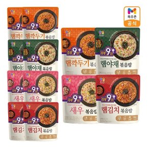 주부9단 볶음밥 세트 (햄깍두기+햄김치+햄야채+새우) x3 (총12개)