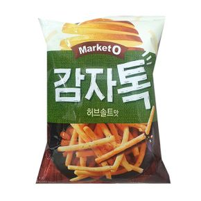 감자스낵 오리온 마켓오 감자톡 허브솔트맛 136g x 12개 1박스