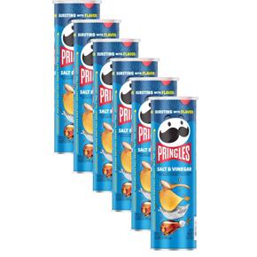미국직구 Pringles 프링글스 솔트 앤 비네거 감자칩 158g 6팩