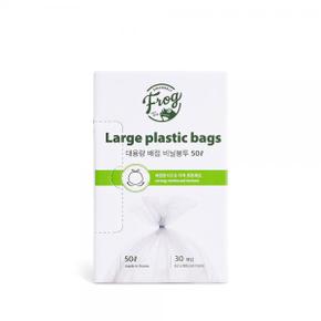 FROG 다용도 대용량 재활용수거봉투 비닐봉투50L30매