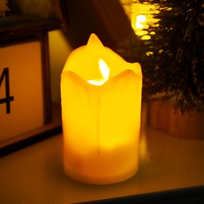 LED 티라이트 흔들리는 촛불캔들 [황색] 7cm (SSG)