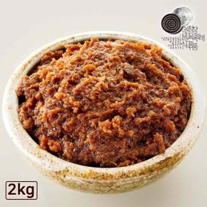 국내산 순창문옥례식품 우리콩 전통 쌈장 2kg  밀폐용기