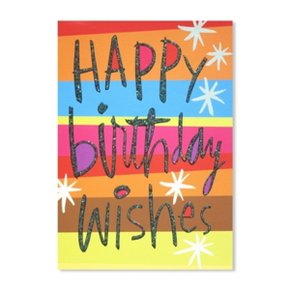 홀마크 생일 축하 카드(WISHES)-KED2145