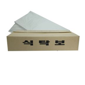 주방잡화 깔끔한 일회용 비닐 기본형 식탁보 BOX 50매x6개