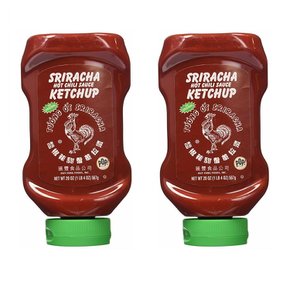 [해외직구]Huy Fong Sriracha Ketchup 후이 퐁 스리라차 핫 칠리 소스 케첩 20oz(567g) 2팩