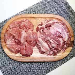 국내산 김해 뒷고기 (냉장) 돼지고기 특수부위 모듬 2kg