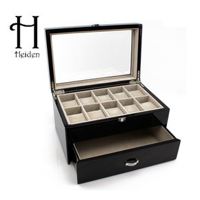 [Heiden] 하이덴 프리미어 10구 서랍 보관함 HDbox004-Cherry Wood 명품 시계보관함 10구 서랍함