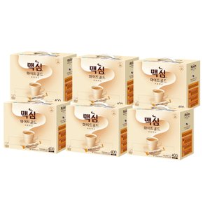 동서식품 맥심 화이트골드 400개 6박스 커피믹스 무지방우유함유 자일로스