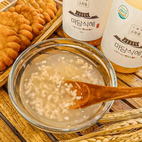밥알까지 맛있는 수제 식혜 500ml x 6병(쌀식혜/호박식혜)