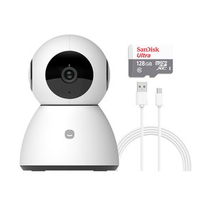 (세트)스마트 CCTV 홈카메라 PRO플러스 + 128메모리 + 3m케이블