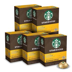 [해외직구] Starbucks 스타벅스 네스프레소 버츄오캡슐 블론드 에스프레소 스벅커피 10입 5팩