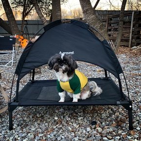 에이그라운드 베드독 블랙 강아지 캠핑 의자 침대 텐트 고양이 애견 용품