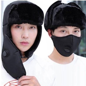[OF4M8975]남성 여성 겨울 야외작업 필수품 마스크 모자