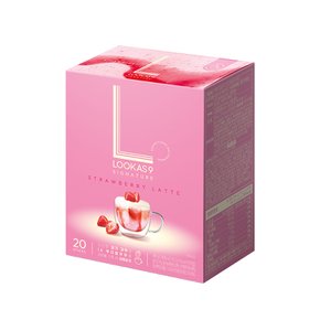 [루카스9] 시그니처 딸기라떼 20T