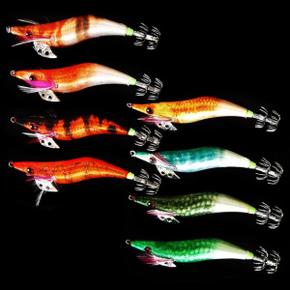 UST 수평에기 오모리 에기 한치에기 문어 주꾸미 무늬오징어 내츄럴칼라 2.5호 X ( 3매입 )