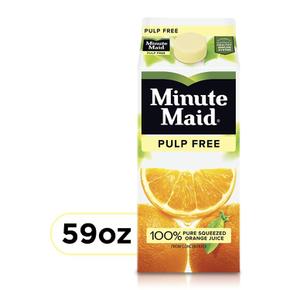 [해외직구] Minute Maid 미닛메이드 노 펄프 오렌지 과일 주스 1.75L