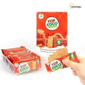 탑코코 코코넛크래커 땅콩맛 180gx4박스 코코넛함량 50%