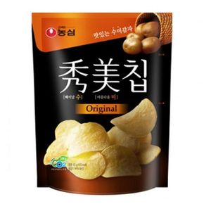 농심 수미칩 오리지널 85g x 12개 / 스낵 과자 봉지과자 농심수미칩