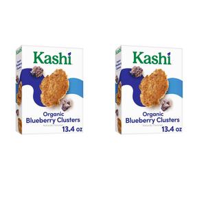 [해외직구] 카시 블루베리 클러스터 시리얼 380g 2팩 Kashi Breakfast Cereal, Blueberry Clusters, 13.4 oz