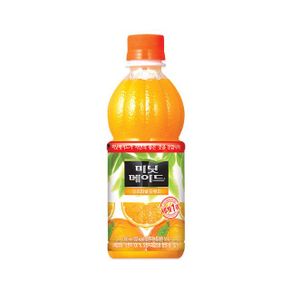 오렌지주스 음료 과일음료 미닛메이드 저칼로리 웰빙 과일 오렌지 350ml 24PET