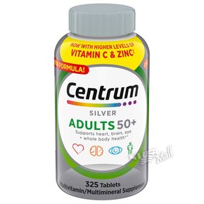 실버 50PLUS 성인 종합 비타민 325정 CENTRUM