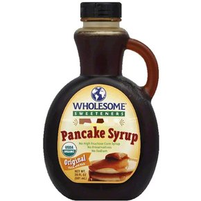 홀썸 스위트너 팬케익 시럽 Wholesome sweeteners Pancake Syrup 591ml