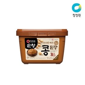 F)청정원 메주 콩된장 450g(사각)