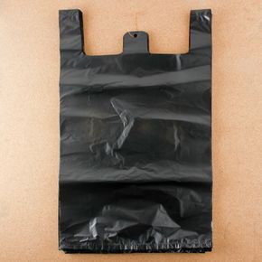 검정-4호 비닐봉투 비닐봉지 100p