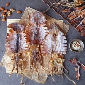 포항 구룡포 해풍맞은 마른오징어 건조오징어 10미 소 (400g내외)