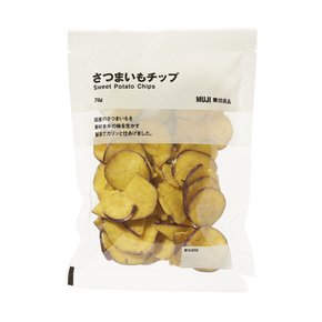 일본 무인양품 고구마칩 74g