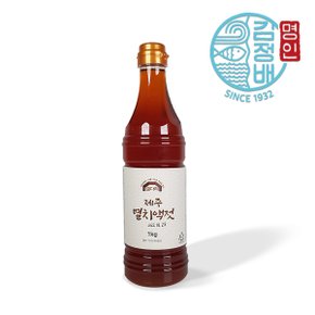 굴다리식품 김정배 명인젓갈 제주 멸치액젓 1kg