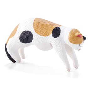 [그린에버] 일본 펠리시모 고양이 우산 손잡이 우산 정리 보관 삼색털 고양이