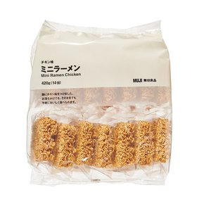 일본 무인양품 치킨맛 미니라멘 420g 14개입