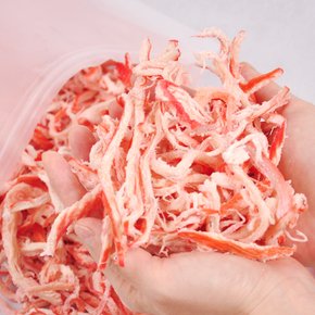 국내가공 부드러운 오징어 홍진미채 1kg(지퍼백포장)