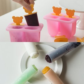 국산 플라이토 실리콘 아이스크림 모형틀 만들기 몰드 아이스트레이