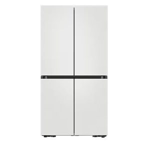삼성 비스포크 4도어 냉장고 875L 매트 멜로우 화이트 RF84C906B4W