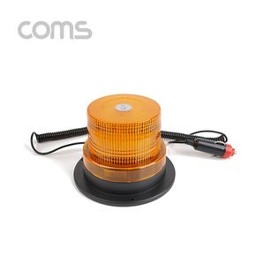 COMS 시거잭 전원 LED 경광등(Yellow)/자석부착