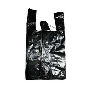 비닐봉투 - 중 검정색 100매 (약19.5x34cm) 쇼핑봉지