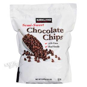 대용량 세미 스위트 초콜릿칩 2.04kg KIRKLAND SEMI-SWEET CHOCOLATE CHIPS