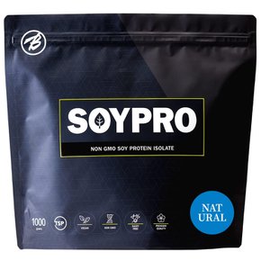 벌크 스포츠 소이 단백질 SOYPRO 식물성 단백질 함량 90% 감미료 미사용 천연 플레인 1kg