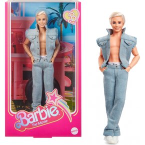 바비 (Barbie) 영화 [바비] 켄 데님 패션 [옷 갈아 인형 · 인형] [6 세 ~] HRF27