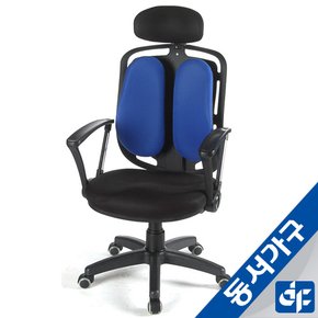 체어BK ATGD 삼각 팔 올메쉬 회전 의자 DF900856