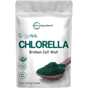 마이크로 인그레디언트 크로렐라 파우더 Micro Ingredients Chlorella Powder 283g