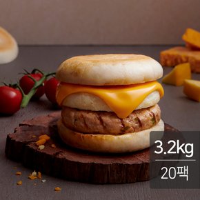 닭가슴살 한끼머핀 치즈 160gx20팩(3.2kg)